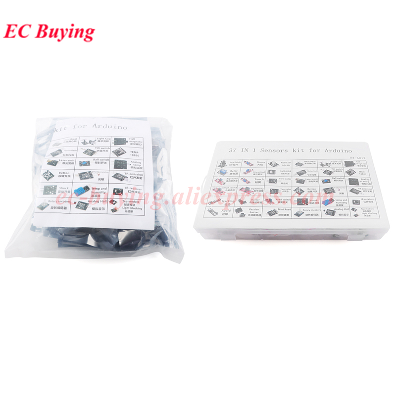 37 in 1 Sensors Modules 37 Kit - огляд і ціна Arduino Sensor Kit 37 Modules Starter
