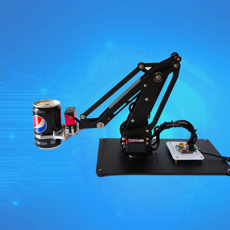 4 Dof Robot Arm with Servo Met - огляд і ціна Programmable Robotic Arm Kit Arduino