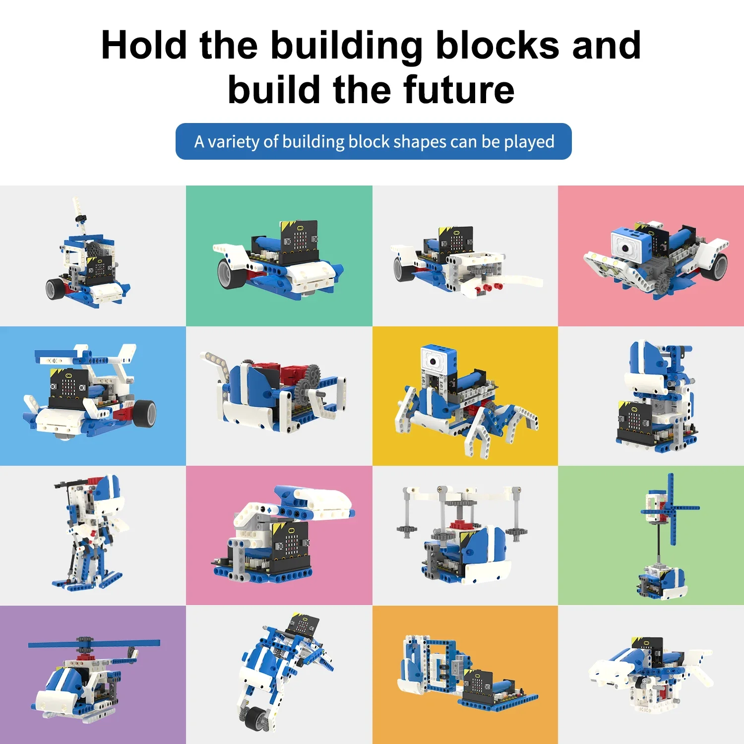 BBC Microbit V2 Building Block - огляд і ціна Electronic Building Blocks Stem Kit