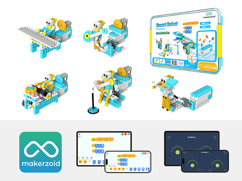 Educational STEM Building Robo - огляд і ціна Stem Robot Building Kit Coding