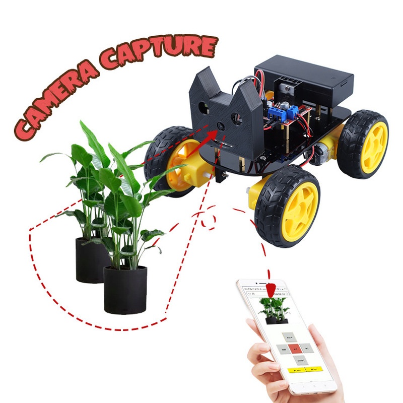 ESP32 AI Robot Smart Coding Pr - огляд і ціна Stem Robot Building Kit Coding