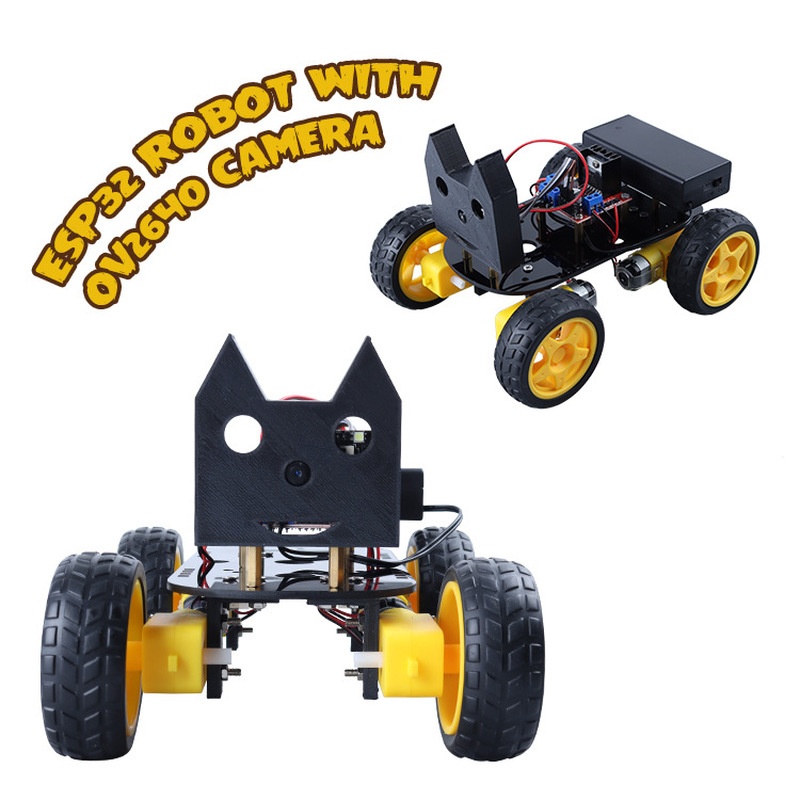 ESP32 AI Robot Smart Coding Pr - огляд і ціна Stem Robot Building Kit Coding
