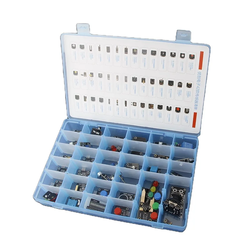 42 Sensor Modules Ultimate Sen - огляд і ціна Arduino Sensor Kit 37 Modules Starter
