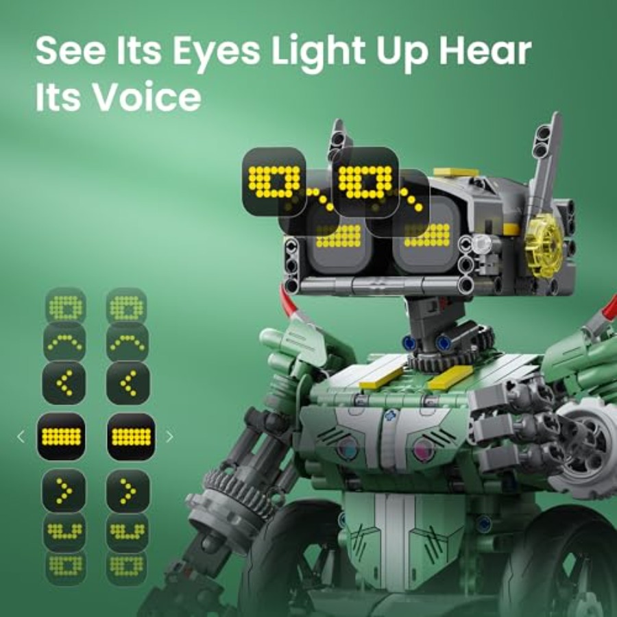 Robot Car Building Kit with Re - огляд і ціна Stem Robot Building Kit Coding