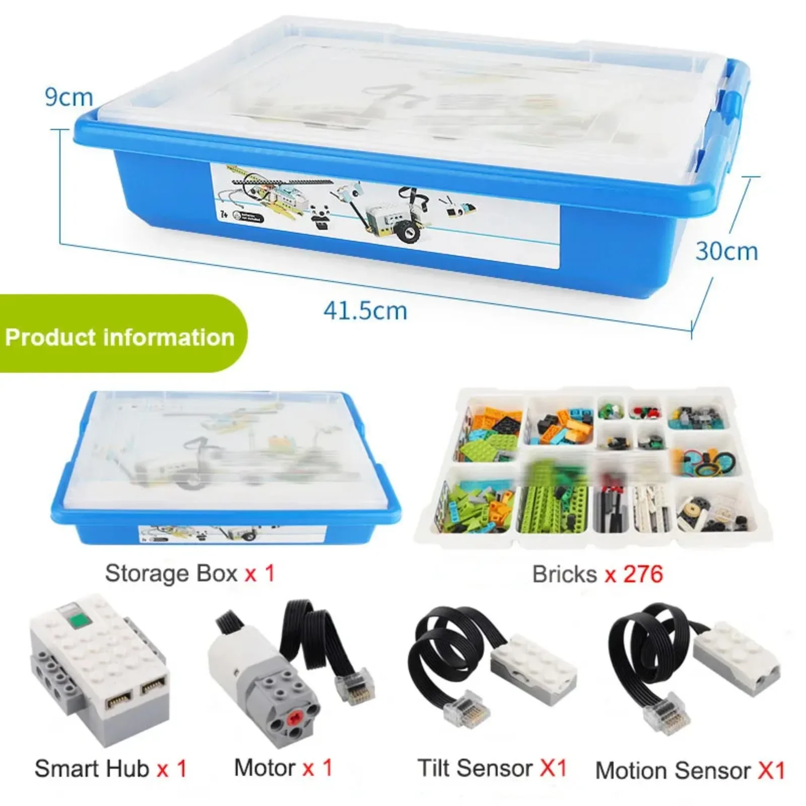280pcs+109pcs High-Tech Roboti - огляд і ціна Electronic Building Blocks Stem Kit