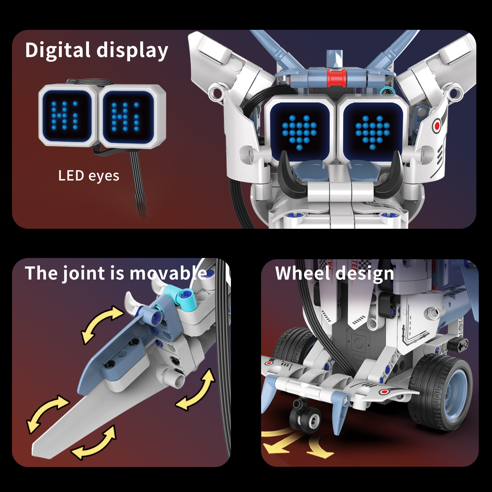 96229 342PCS Fire Breathing Dr - огляд і ціна Stem Robot Building Kit Coding