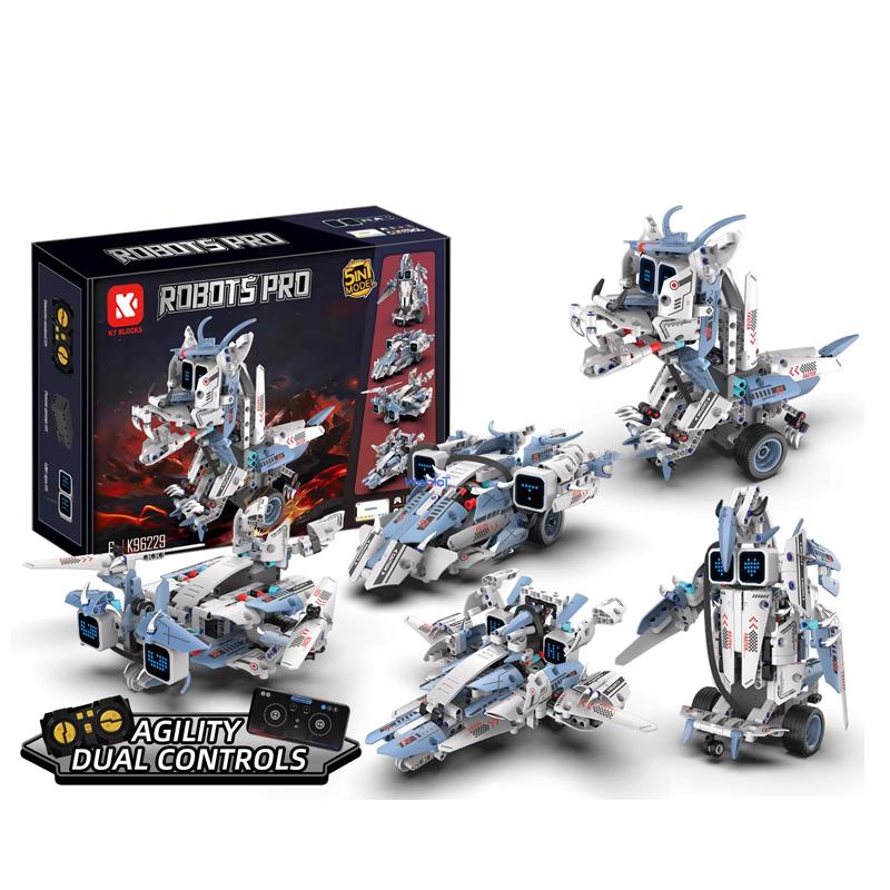 96229 342PCS Fire Breathing Dr - огляд і ціна Stem Robot Building Kit Coding