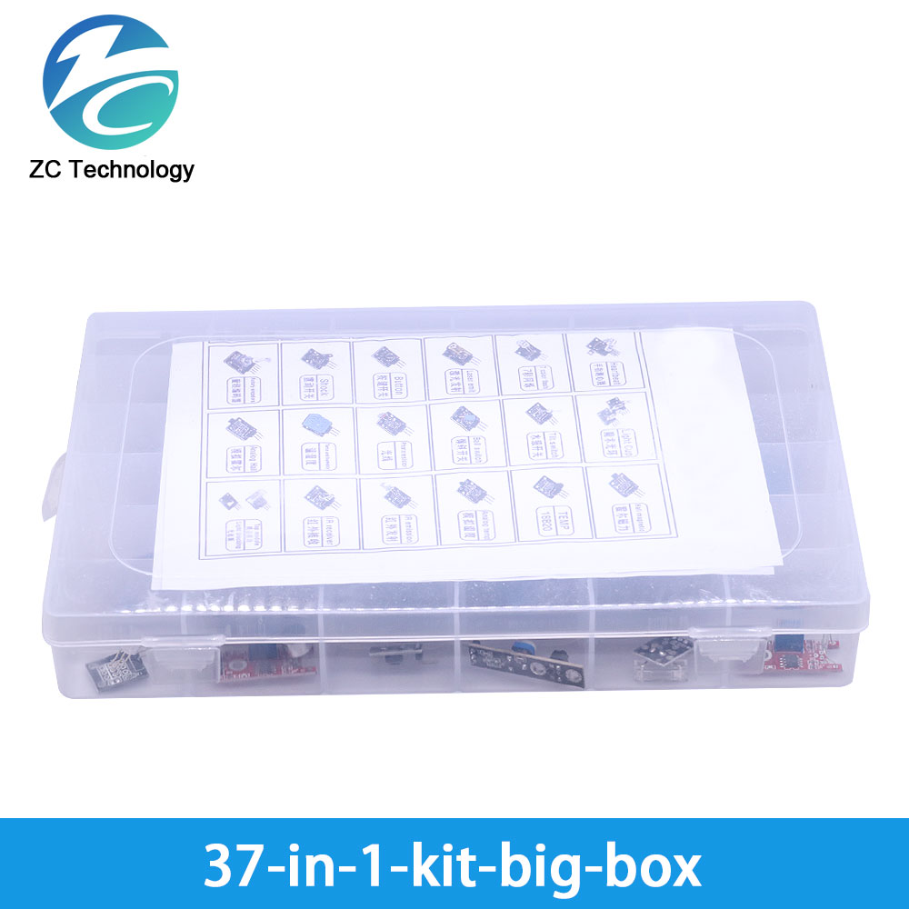 For arduino 45 in 1 Sensors Mo - огляд і ціна Arduino Sensor Kit 37 Modules Starter