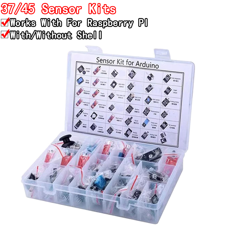 For arduino 45 in 1 Sensors Mo - огляд і ціна Arduino Sensor Kit 37 Modules Starter