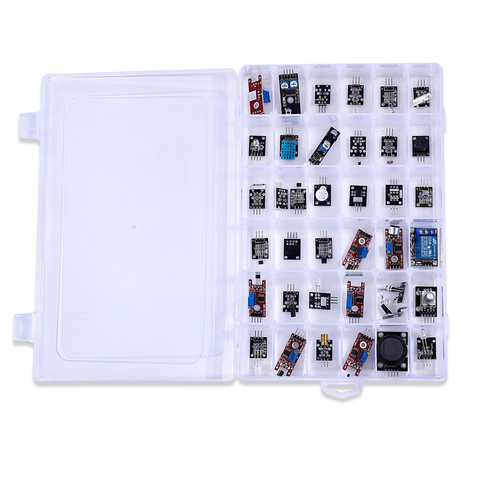 For arduino 45 in 1 Sensors Mo - огляд і ціна Arduino Sensor Kit 37 Modules Starter