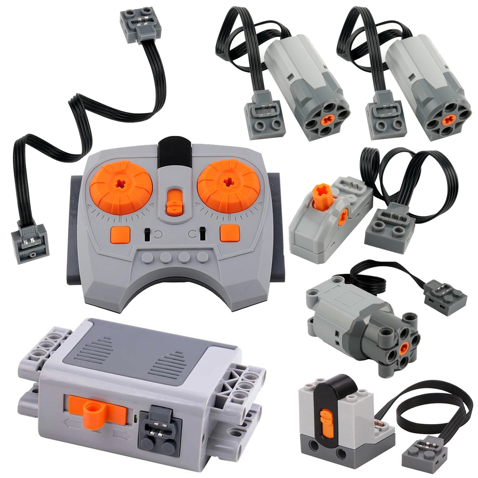8PCS/LOT MOC Toys Technical El - огляд і ціна Electronic Building Blocks Stem Kit