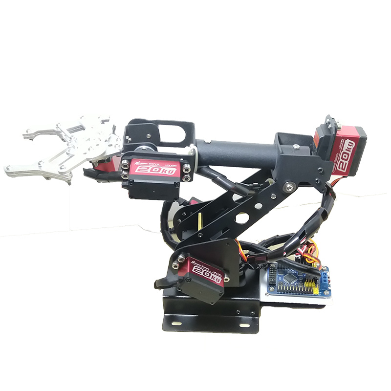 Ps2 Control 6 DOF Robotic Arm  - огляд і ціна Programmable Robotic Arm Kit Arduino