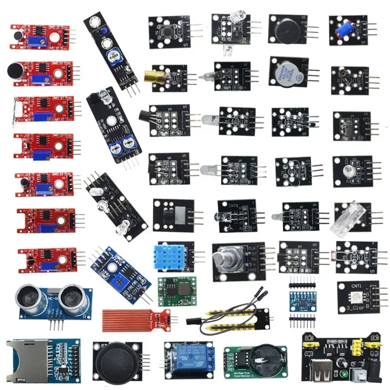 45 in 1 Sensors Modules 16 Kin - огляд і ціна Arduino Sensor Kit 37 Modules Starter