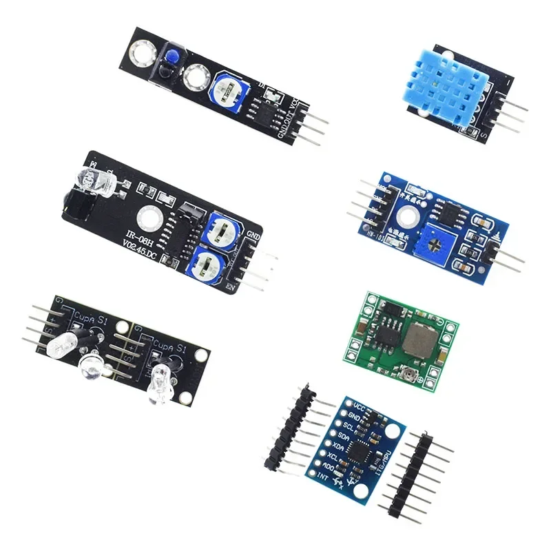 45 in 1 Sensors Modules 16 Kin - огляд і ціна Arduino Sensor Kit 37 Modules Starter