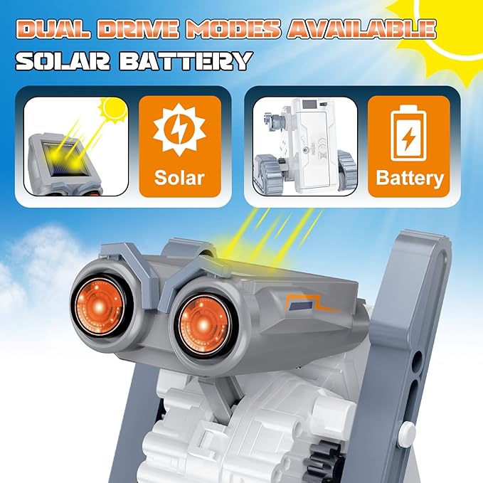 14 In 1 Solar Robot Building K - огляд і ціна Solar Powered Robot Kit 14 In 1