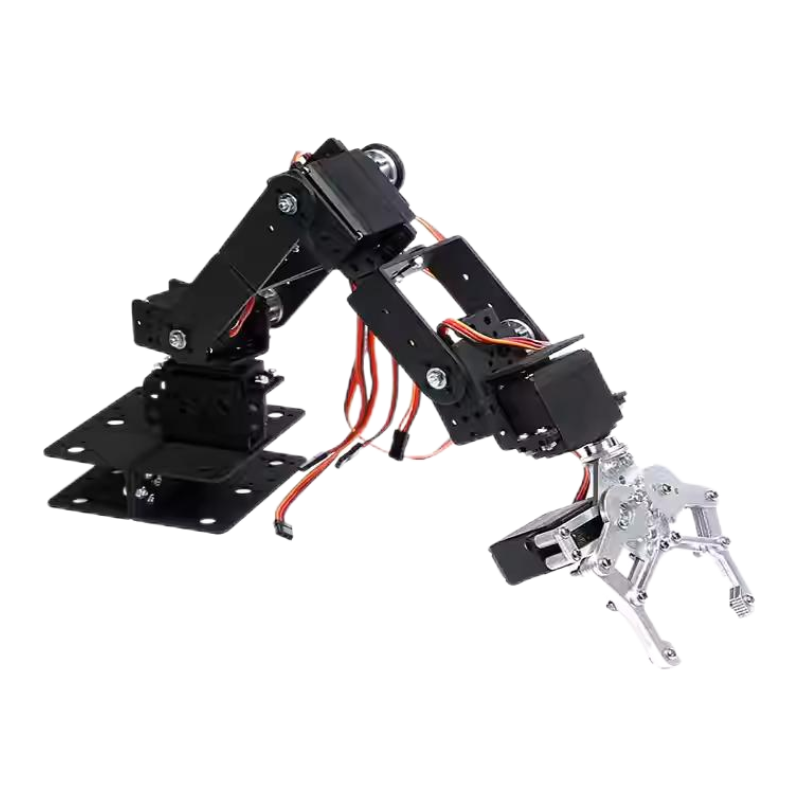 MG996 6 DOF Robot Metal Alloy  - огляд і ціна Programmable Robotic Arm Kit Arduino