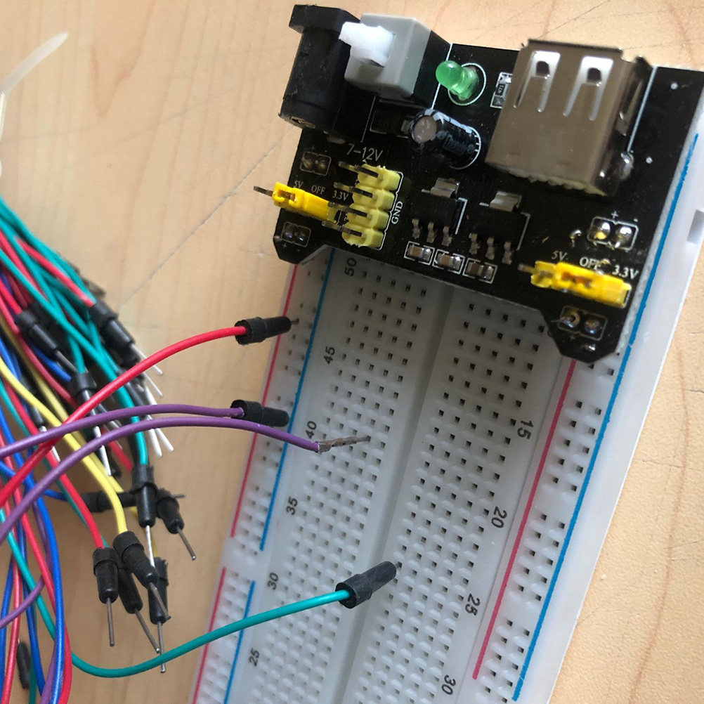 830 Point Breadboard Kit Inclu - огляд і ціна Breadboard Jumper Wires Power Supply Kit
