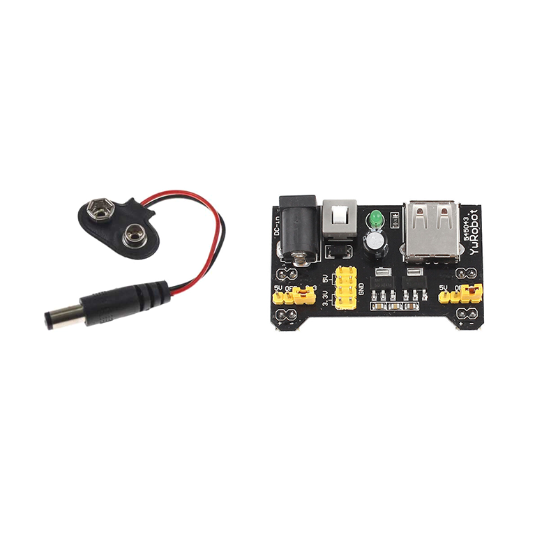 MB102 Breadboard Power Supply  - огляд і ціна Breadboard Jumper Wires Power Supply Kit
