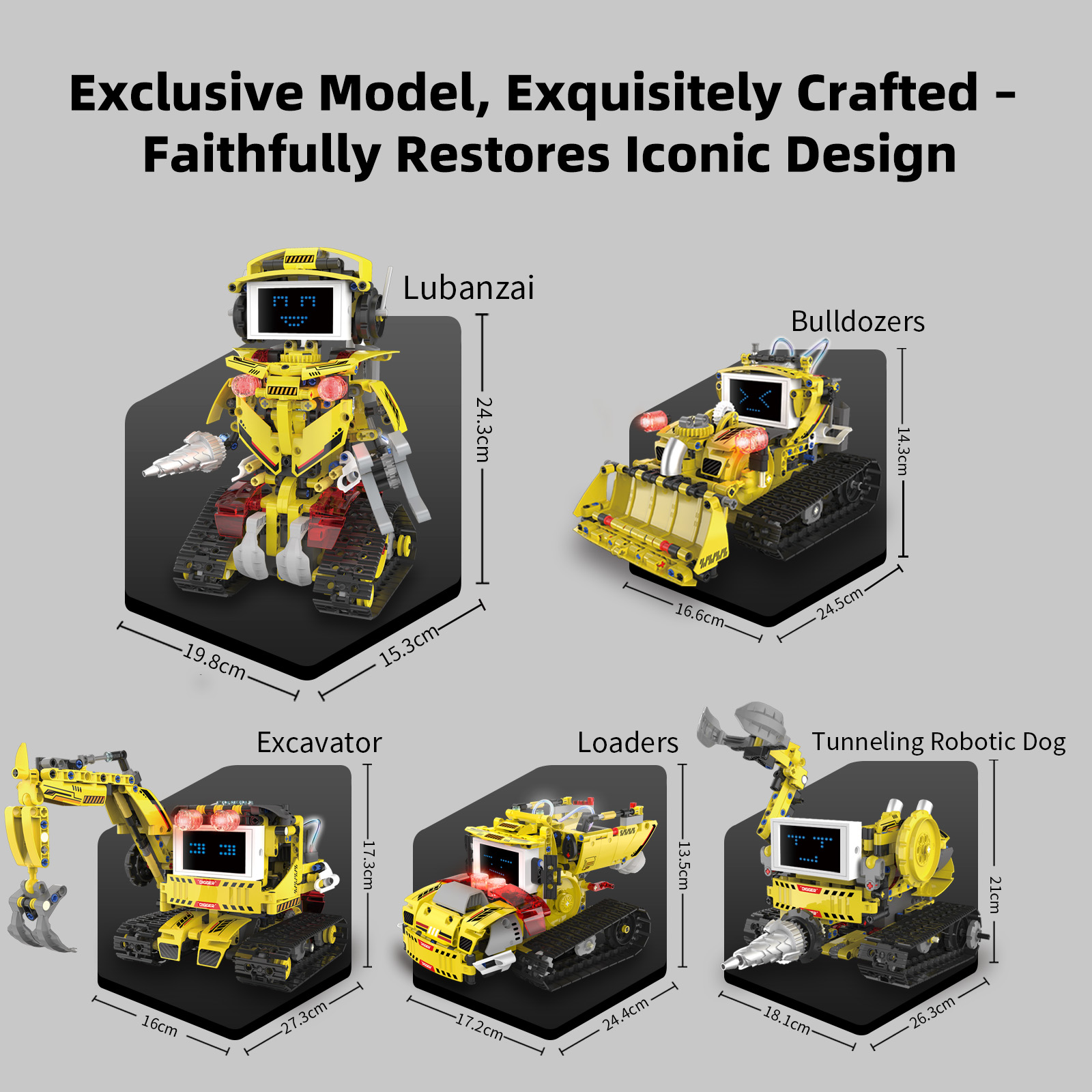 660PCS 5‑in‑1 Engineering Robo - огляд і ціна Stem Robot Building Kit Coding