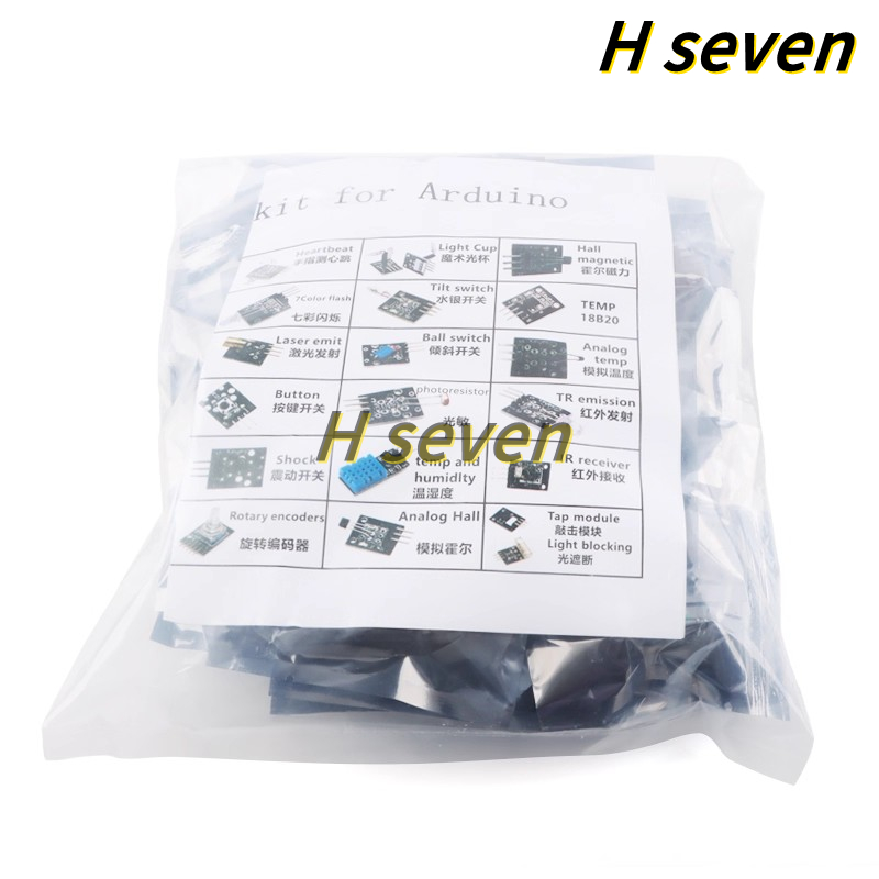 37 in 1 Sensors Modules 37 Kit - огляд і ціна Arduino Sensor Kit 37 Modules Starter