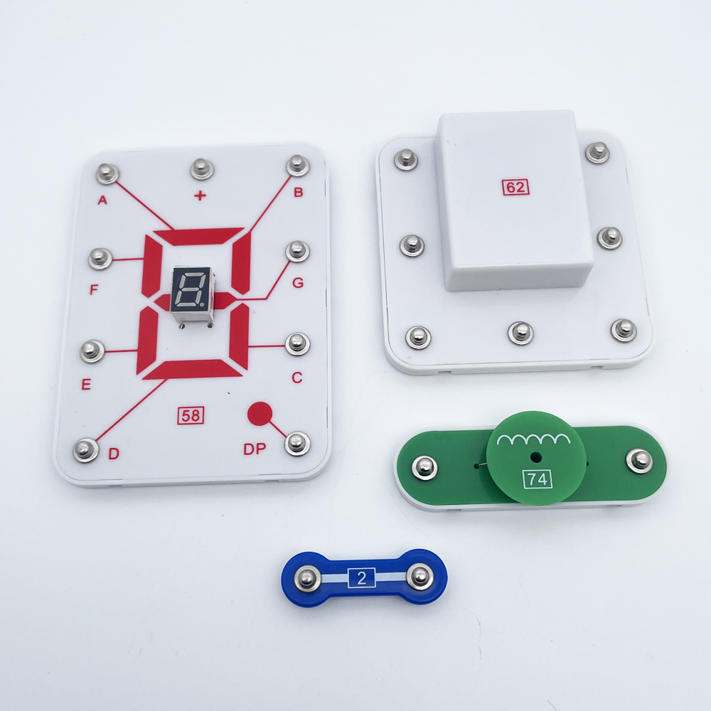 4pcs Circuits Electronics Buil - огляд і ціна Electronic Building Blocks Stem Kit