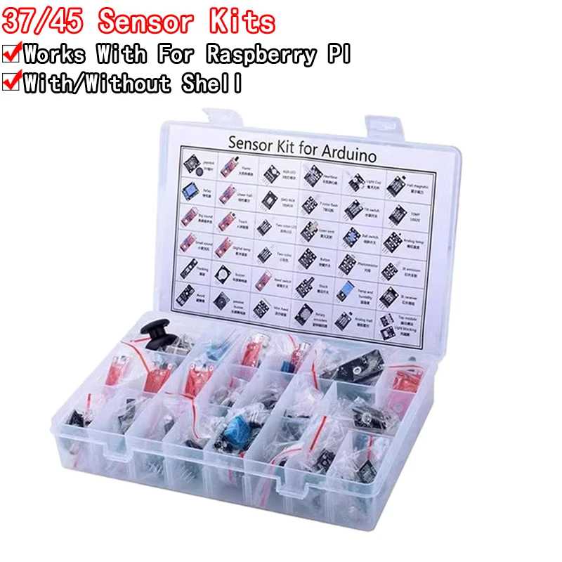For arduino 45 in 1 Sensors Mo - огляд і ціна Arduino Sensor Kit 37 Modules Starter