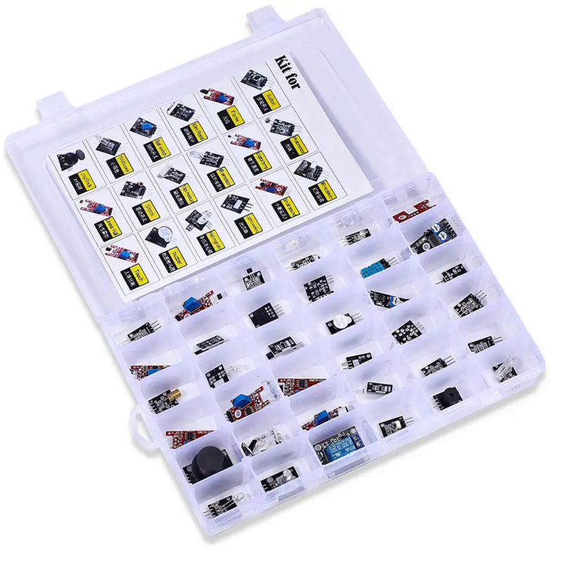 For arduino 45 in 1 Sensors Mo - огляд і ціна Arduino Sensor Kit 37 Modules Starter