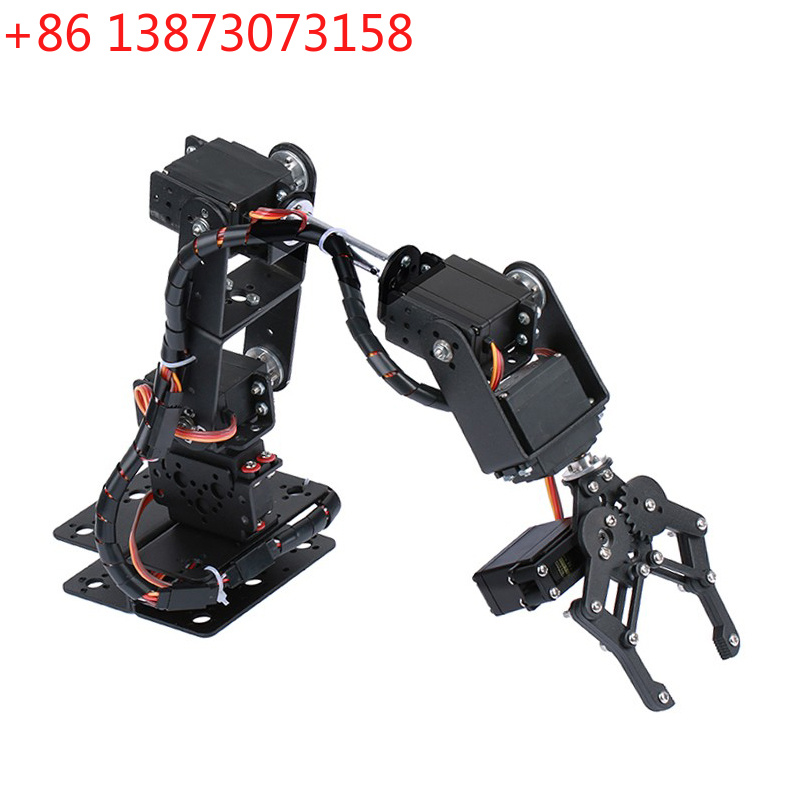 STEAM DIY 6 DOF Robot Metal Al - огляд і ціна Programmable Robotic Arm Kit Arduino
