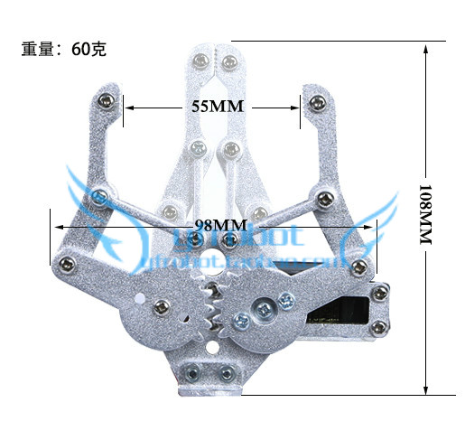 STEAM DIY 6 DOF Robot Metal Al - огляд і ціна Programmable Robotic Arm Kit Arduino