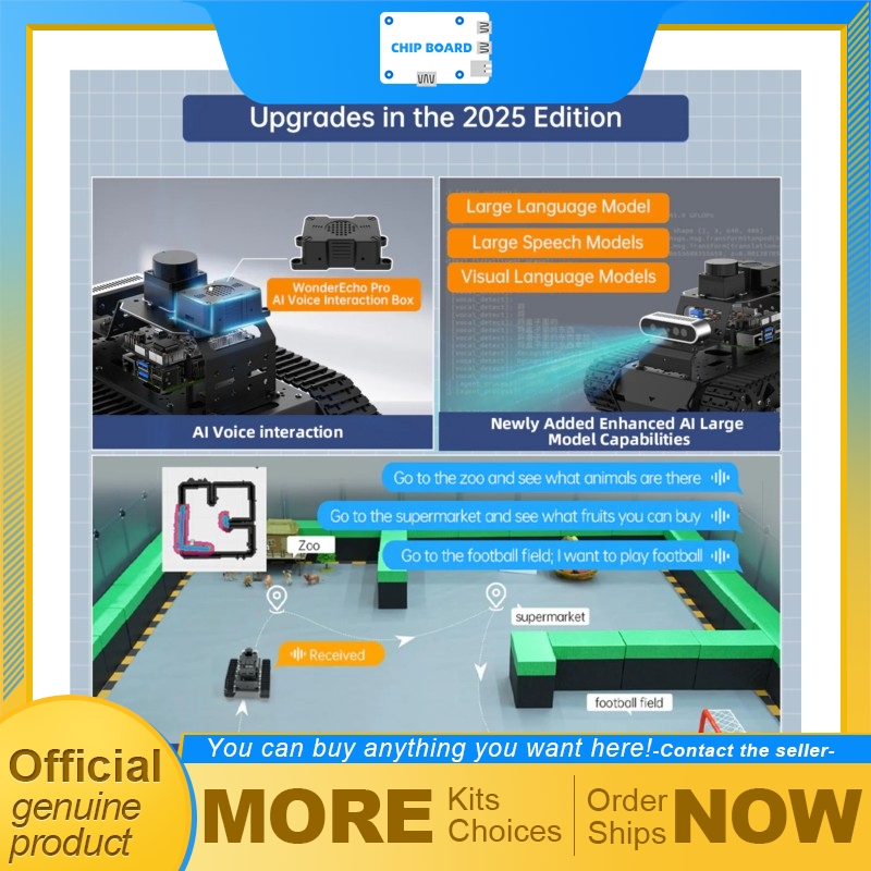 Hiwonder MentorPi T1 Smart Rob - огляд і ціна Raspberry Pi Robot Platform Tank Chassis