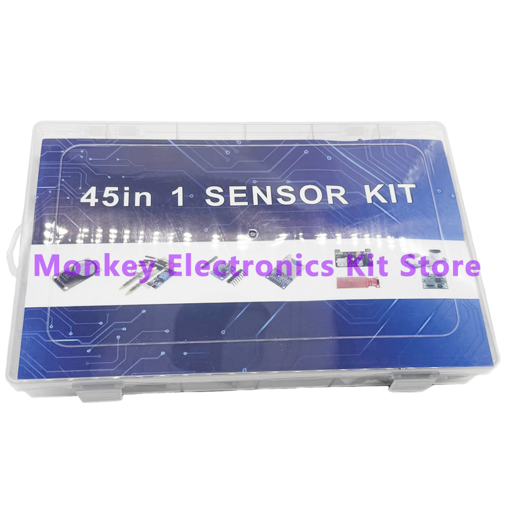 45 in 1 Sensors Modules and  1 - огляд і ціна Arduino Sensor Kit 37 Modules Starter