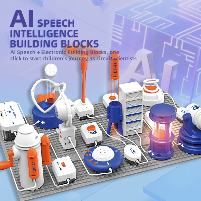 STEM Electronic Circuit Buildi - огляд і ціна Electronic Building Blocks Stem Kit