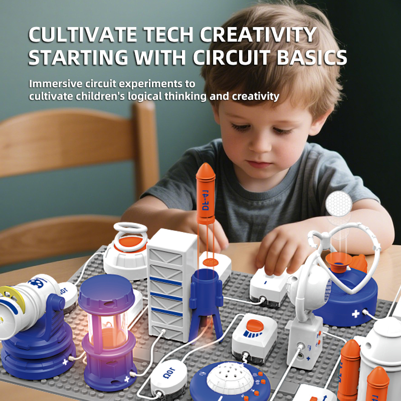STEM Electronic Circuit Buildi - огляд і ціна Electronic Building Blocks Stem Kit