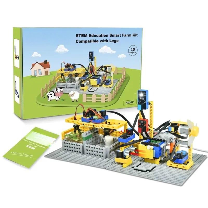 DIY Electronic STEM Smart Farm - огляд і ціна Electronic Building Blocks Stem Kit