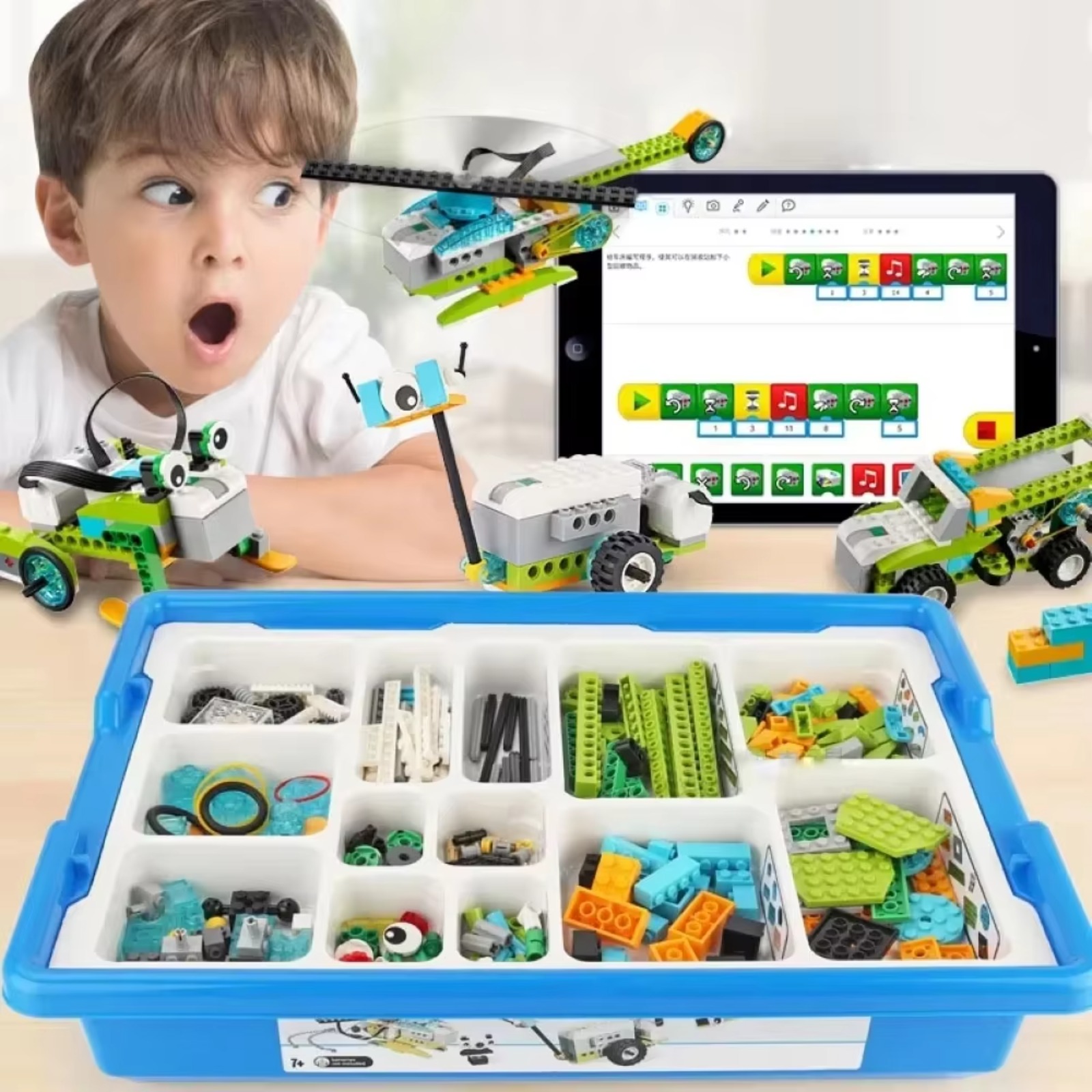 STEM Educational Building Bloc - огляд і ціна Electronic Building Blocks Stem Kit