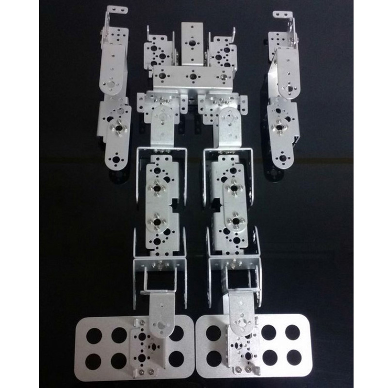 17 DOF Humanoid Robot/ Walking - огляд і ціна Humanoid Robot Kit Bipedal Walking