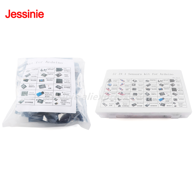 37 in 1 Sensor Modules 37 Kits - огляд і ціна Arduino Sensor Kit 37 Modules Starter