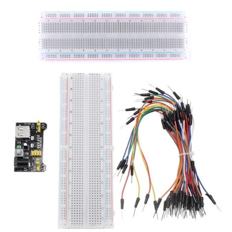 3.3V/5V MB-102 Breadboard Powe - огляд і ціна Breadboard Jumper Wires Power Supply Kit