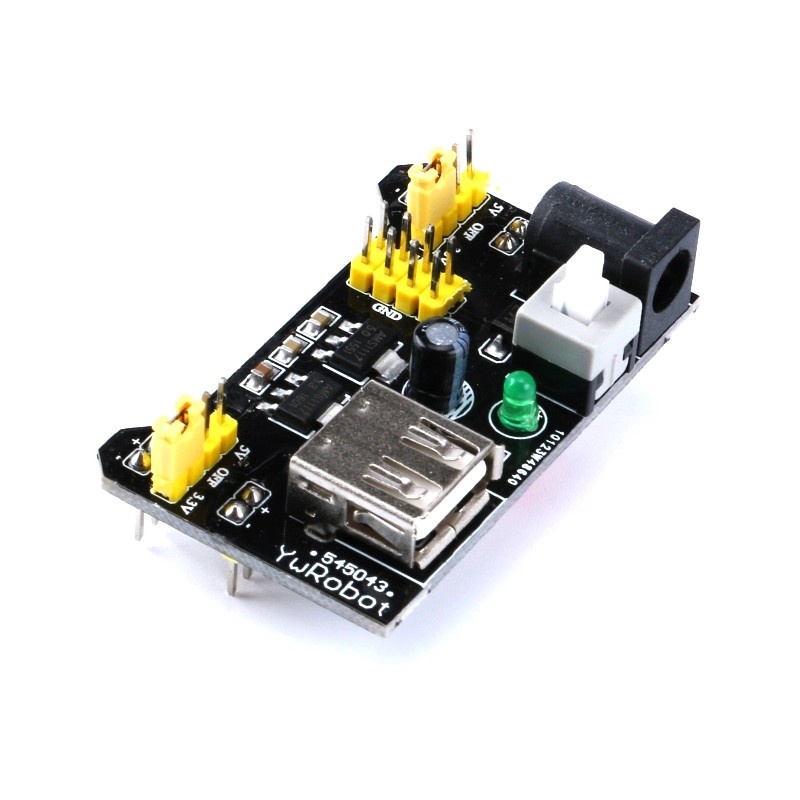 3.3V/5V MB-102 Breadboard Powe - огляд і ціна Breadboard Jumper Wires Power Supply Kit