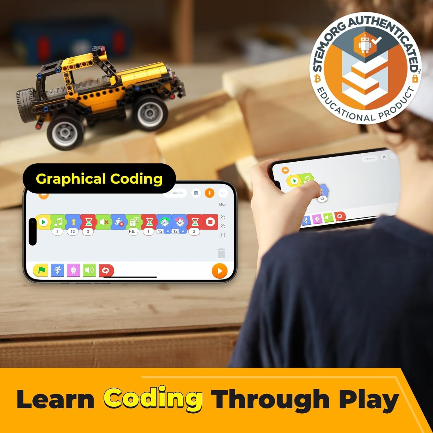Apitor Robot R Programmable Ki - огляд і ціна Stem Robot Building Kit Coding
