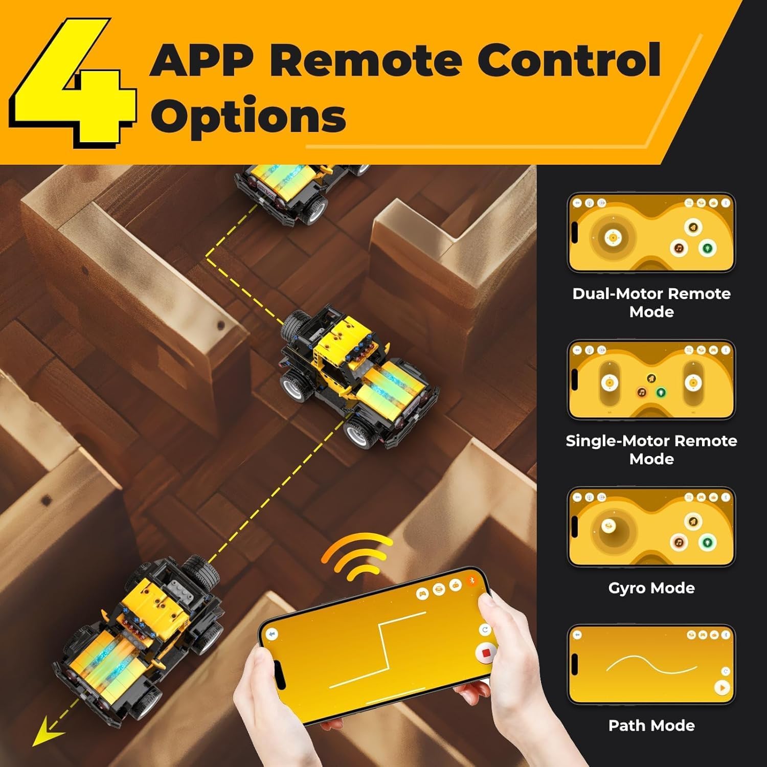 Apitor Robot R Programmable Ki - огляд і ціна Stem Robot Building Kit Coding
