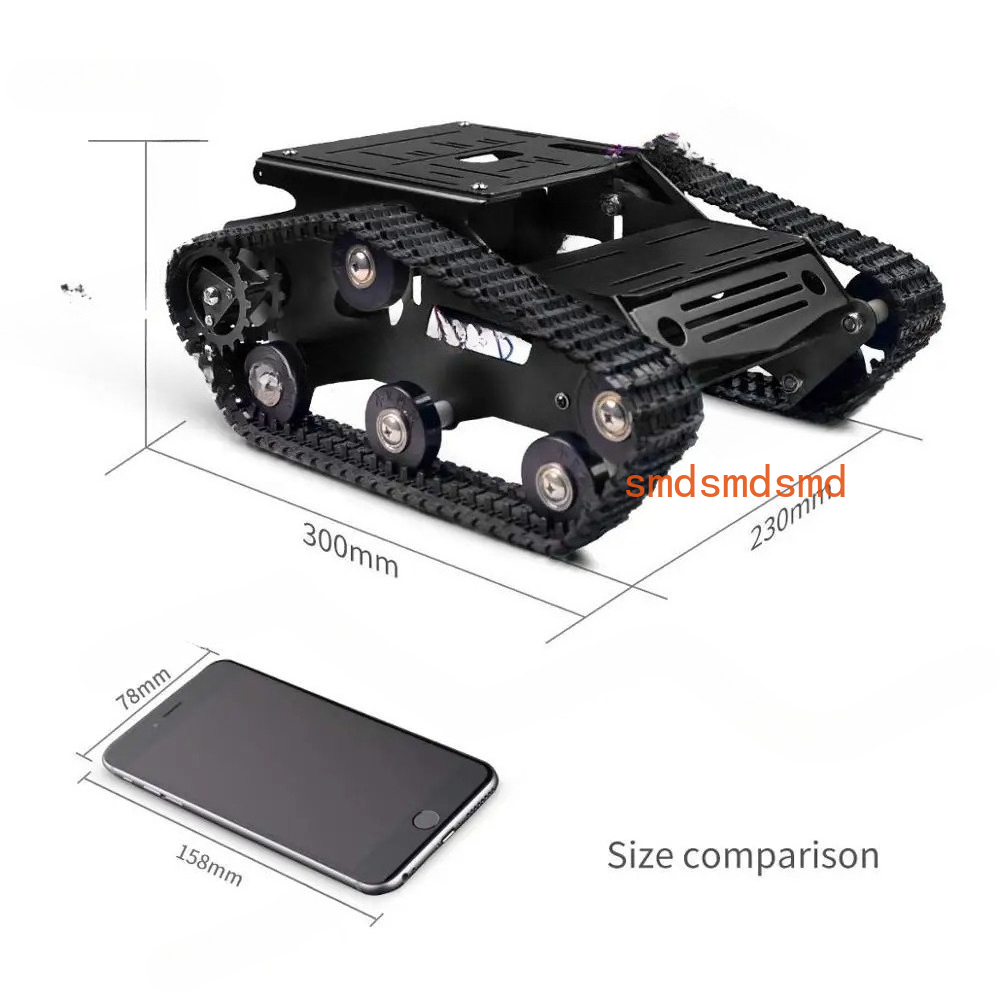 Smart Robot Car Tank Chassis K - огляд і ціна Raspberry Pi Robot Platform Tank Chassis