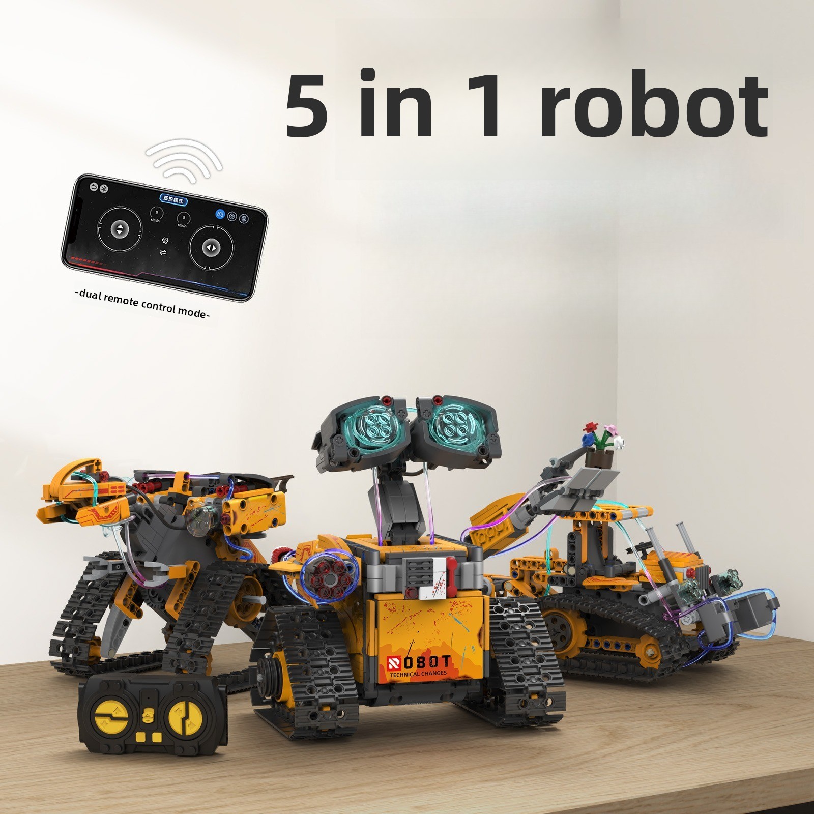 WALL-E Style Programmable Robo - огляд і ціна Stem Robot Building Kit Coding
