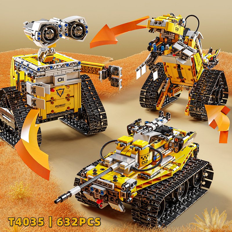 WALL-E Style Programmable Robo - огляд і ціна Stem Robot Building Kit Coding