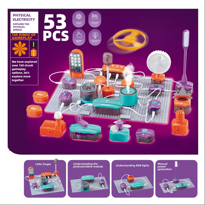 STEM Science Education Electro - огляд і ціна Electronic Building Blocks Stem Kit