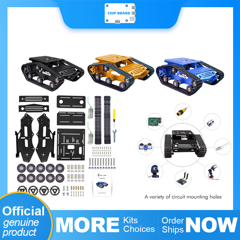 Smart robot car tank chassis k - огляд і ціна Raspberry Pi Robot Platform Tank Chassis