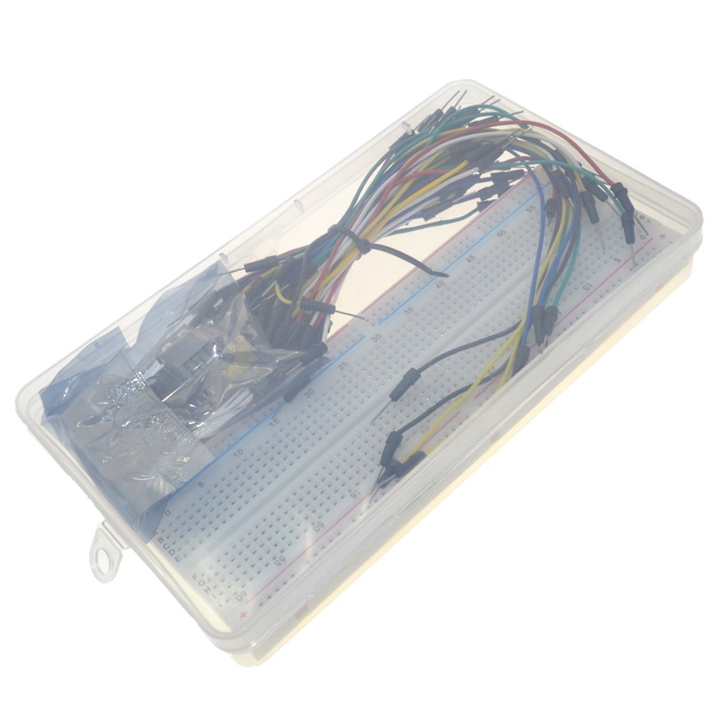 LIZAO MB-102 830 Points Breadb - огляд і ціна Breadboard Jumper Wires Power Supply Kit