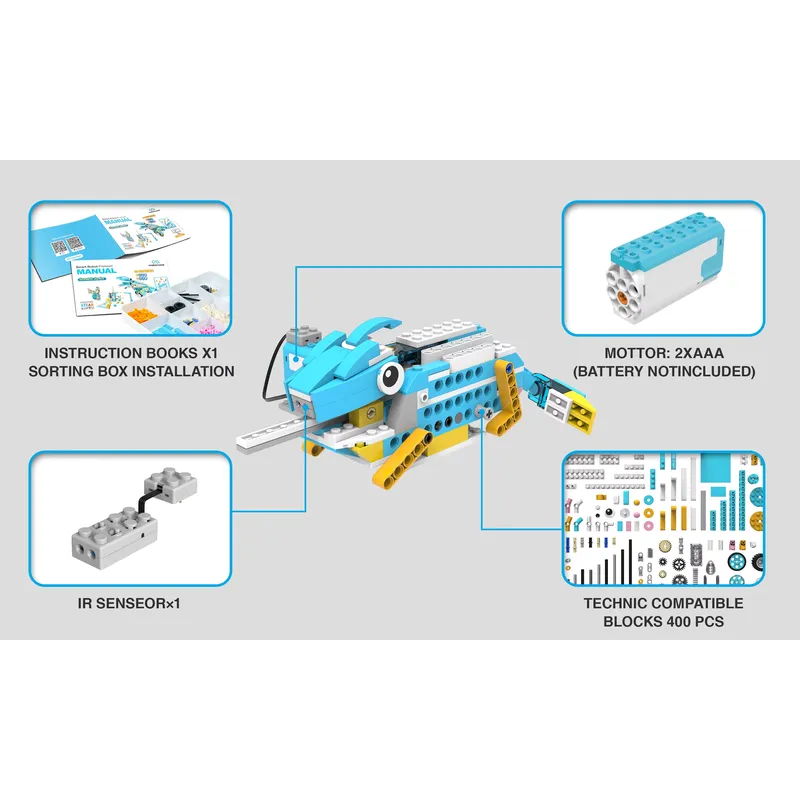 EE1 for 200 in 1 STEM Building - огляд і ціна Stem Robot Building Kit Coding