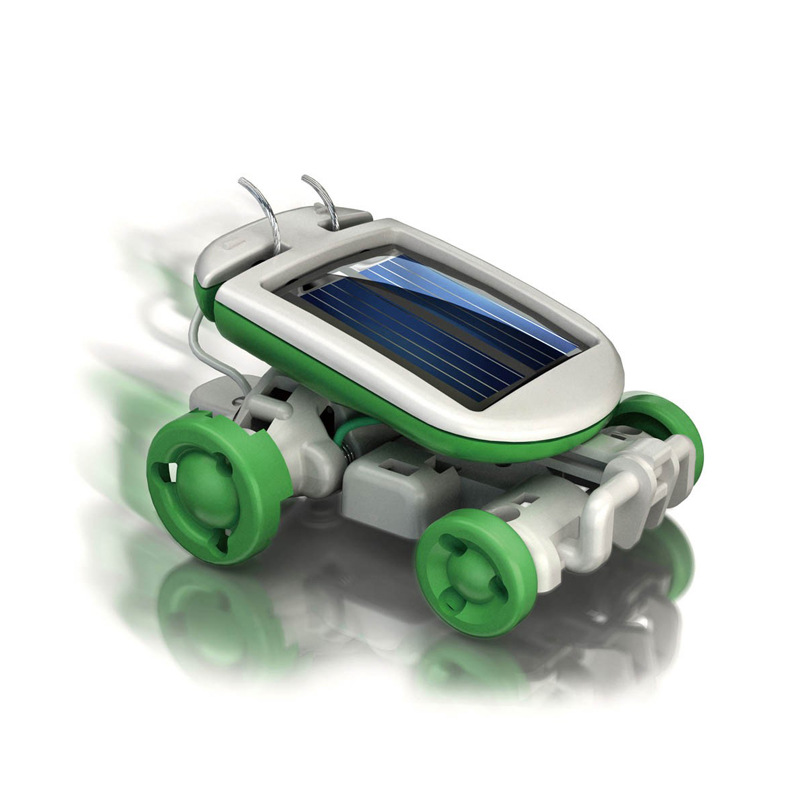 6-In-1 Solar-Power Robot Kit A - огляд і ціна Solar Powered Robot Kit 14 In 1
