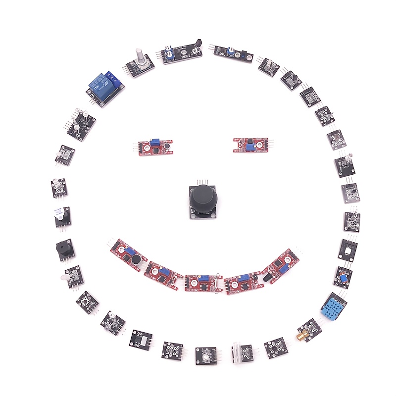 37-in-1 Sensor Module Starter  - огляд і ціна Arduino Sensor Kit 37 Modules Starter